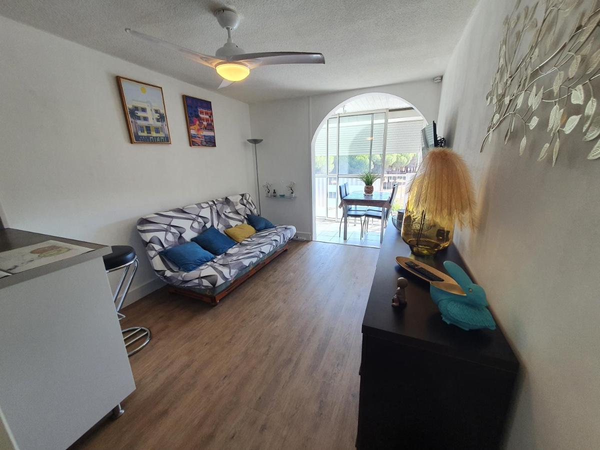 Studio Cabine Mer Et Pinede 26M2: 4Pers, Neuf, Cosy Ла-Гранд-Мот Экстерьер фото